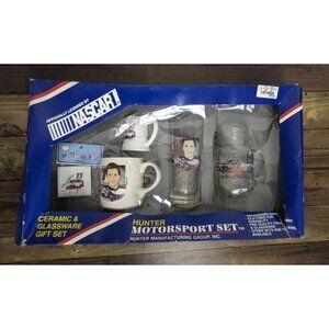 Darrell Waltrip Western Auto #17 Hunter Motorsports Ceramic & Glassware Gift Set